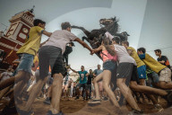 FEATURE - Wilder Ritt durch's Dorf am Jaleo-Festival in Sant Jaume