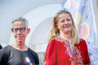 PEOPLE - Prinzessin Mabel bei der AIDS Konferenz in Amsterdam