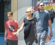 EXKLUSIV - Happy Family: Schwangere Kate Hudson mit ihren Boys in Brentwood unterwegs