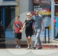 EXKLUSIV - Happy Family: Schwangere Kate Hudson mit ihren Boys in Brentwood unterwegs