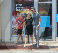 EXKLUSIV - Happy Family: Schwangere Kate Hudson mit ihren Boys in Brentwood unterwegs