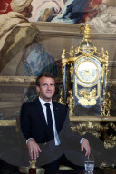 NEWS - Emmanuel Macron wird von König Felipe im Madrider Palast empfangen