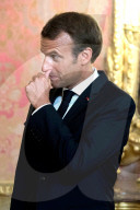 NEWS - Emmanuel Macron wird von König Felipe im Madrider Palast empfangen
