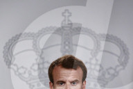 NEWS - Emmanuel Macron wird von König Felipe im Madrider Palast empfangen