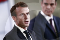NEWS - Emmanuel Macron wird von König Felipe im Madrider Palast empfangen