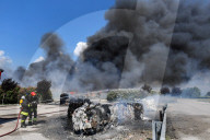 NEWS - Italien: Brand in einer Recycling-Aufbereitungsanlage in Caivano