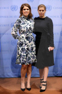 PEOPLE - Prinzessinnen zu Besuch: Eugenie und Beatrice im UN Hauptsitz in New York