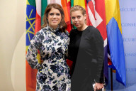 PEOPLE - Prinzessinnen zu Besuch: Eugenie und Beatrice im UN Hauptsitz in New York