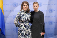 PEOPLE - Prinzessinnen zu Besuch: Eugenie und Beatrice im UN Hauptsitz in New York
