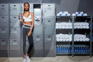 PEOPLE - Jourdan Dunn posiert im Boxclub 