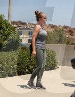 PEOPLE - Kendra Wilkinson und Hank Baskett gehen zum BBQ auf die Wood Ranch
