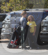 PEOPLE - Kendra Wilkinson und Hank Baskett gehen zum BBQ auf die Wood Ranch