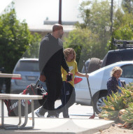PEOPLE - Kendra Wilkinson und Hank Baskett gehen zum BBQ auf die Wood Ranch