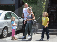 PEOPLE - Kendra Wilkinson und Hank Baskett gehen zum BBQ auf die Wood Ranch