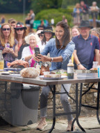 PEOPLE - Teri Hatcher am Port Eliot Festival in Cornwall
