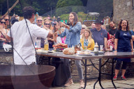 PEOPLE - Teri Hatcher am Port Eliot Festival in Cornwall