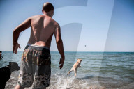 FEATURE - In Maccarese darf der Hund mit an den Strand
