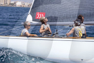 PEOPLE - Prinzessin Elena segelt beim 37th Copa Del Rey Mapfre Sailing Cup vor Palma de Mallorca 