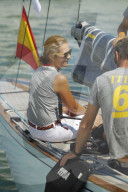 PEOPLE - Prinzessin Elena segelt beim 37th Copa Del Rey Mapfre Sailing Cup vor Palma de Mallorca 
