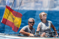 PEOPLE - Prinzessin Elena segelt beim 37th Copa Del Rey Mapfre Sailing Cup vor Palma de Mallorca 