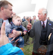 PEOPLE - Prinz Charles im Schottenrock an den Highland Games in Caithness