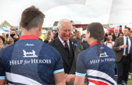 PEOPLE - Prinz Charles im Schottenrock an den Highland Games in Caithness