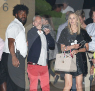 PEOPLE - Kris Jenner und Corey Gamble gehen zum Dinner ins Nobu mit Tommy und Dee Hilfiger