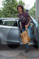 PEOPLE -  Bad Ragaz: Axel Witsel bei der Ankunft zum Training mit Borussia Dortmund