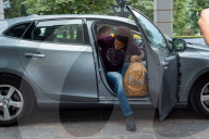PEOPLE -  Bad Ragaz: Axel Witsel bei der Ankunft zum Training mit Borussia Dortmund