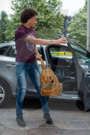 PEOPLE -  Bad Ragaz: Axel Witsel bei der Ankunft zum Training mit Borussia Dortmund