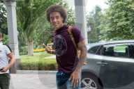 PEOPLE -  Bad Ragaz: Axel Witsel bei der Ankunft zum Training mit Borussia Dortmund