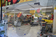 NEWS - 92-Jähriger fährt in Eschberg mit einem Auto in einen Supermarkt