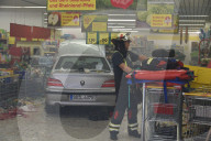 NEWS - 92-Jähriger fährt in Eschberg mit einem Auto in einen Supermarkt