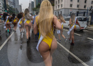 FEATURE - Miss  Bumbum Parade in Sao Paulo