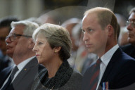 PEOPLE - Prinz William beim Gedenkgottesdienst in Amiens 