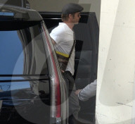 EXKLUSIV - Brad Pitt besucht seine AnwŠlte