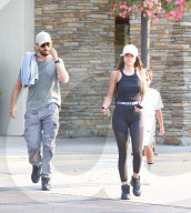 EXKLUSIV - Scott Disick besucht mit Sohn Mason das Kino