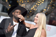 PEOPLE - PK Subban und Lindsey Vonn an der Premiere von 'Mile 22' in LA