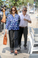 EXKLUSIV - Dustin Hoffman mit Lisa Stronger in Brentwood unterwegs
