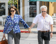 EXKLUSIV - Dustin Hoffman mit Lisa Stronger in Brentwood unterwegs