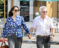 EXKLUSIV - Dustin Hoffman mit Lisa Stronger in Brentwood unterwegs