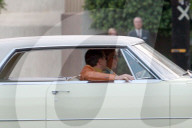 EXKLUSIV -  Brad Pitt und Leonardo DiCaprio auf dem Set zu "Once upon a Time"