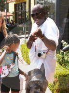 EXKLUSIV - Seal albert mit seinen Kids herum