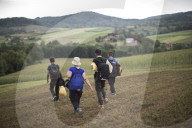 NEWS - Flüchtlinge versuchen kroatische Grenze zu erreichen