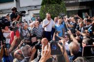 Matteo Salvini visit to San Luca, Calabria, Italy - 15 Aug 2018
