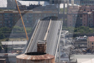 NEWS - Genua: Die Morandi-Brücke eine Woche nach dem Unglück
