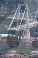 NEWS - Genua: Die Morandi-Brücke eine Woche nach dem Unglück