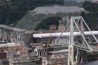 NEWS - Genua: Die Morandi-Brücke eine Woche nach dem Unglück