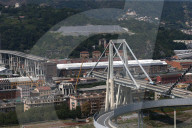 NEWS - Genua: Die Morandi-Brücke eine Woche nach dem Unglück