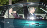 PEOPLE - Die Royals unterwegs zur Messe in Balmoral